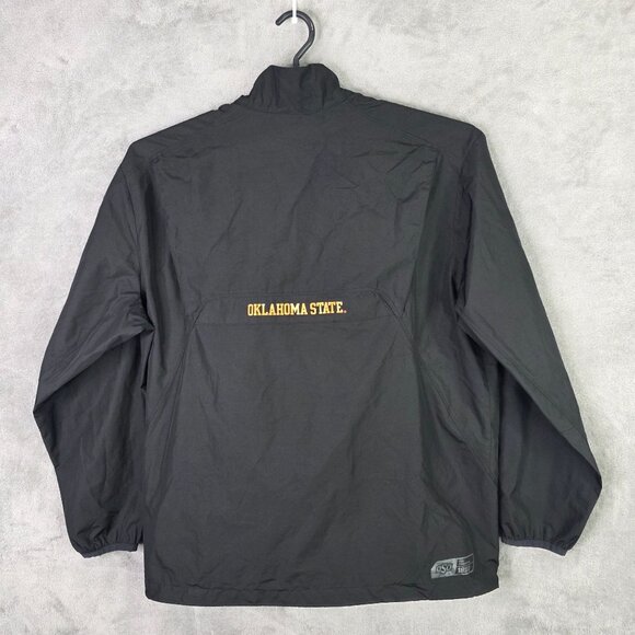 Mens Nike OSU Oklahoma State Cowboys Storm-FIT Pullover Jacket 1/4 Zip Size M - Picture 5 of 9